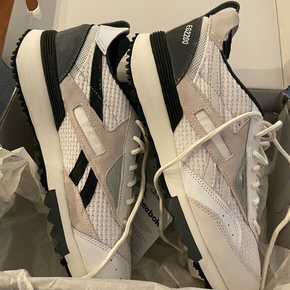 Reebok LX2200 Black and White Running Shoes - Men\'s Size 10.5 - NWT main image 5